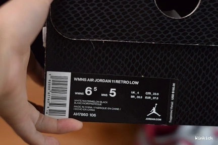 (W) RUST 11 RETRO - AH7860-106 JORDAN LOW PINK SNAKE 1128